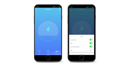 Czujka dymu i wysokiej temperatury Qnect QN-WSD01