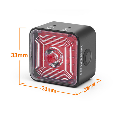 Wind and Moon WT06S rear bicycle light