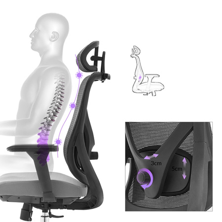 Fotel biurowy obrotowy ELSA