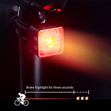 Zadné cyklistické svetlo Wind and Moon WT06S