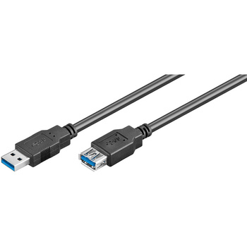 Prodlužovací kabel USB 3.0 od zásuvky k zástrčce Goobay 3 m