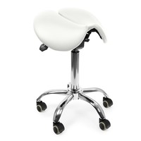 Ergonomic adjustable hocker SELLA white