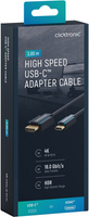 CLICKTRONIC USB-C - HDMI 2.0 4K 60Hz 3m kabel