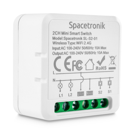 Mini přepínač SMART WiFI Tuya 4