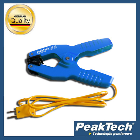 Trubicová teplotná sonda PeakTech TF-25 typu K