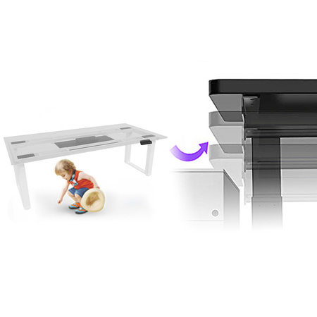 Spacetronik SPE-434W electric desk stand