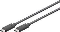 Kabel USB-C 3.2 Gen2x2 20Gbit/s černý 05m Goobay