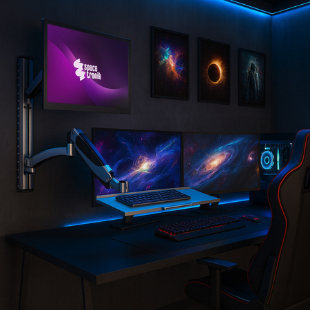 Uchwyt ścienny do monitora i klawiatury SPAW120