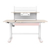 Spacetronik SPE-X116PT electric desk with shelf