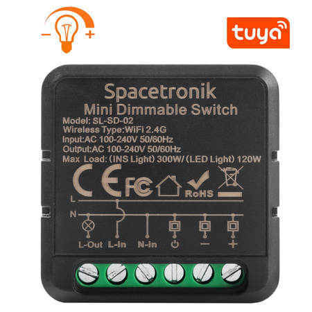 Mini stmívač světla SMART WiFI Tuya