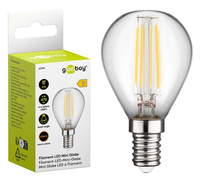 LED FILAMENT 4W E14 2700K Globe Goobay E žiarovka