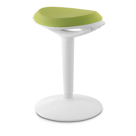 Zippy active ergonomic hocker (white and jasmine)