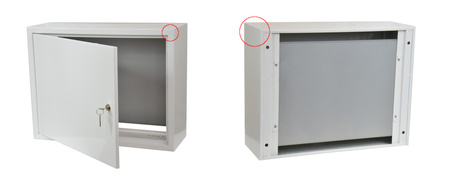 TPR-8B+W v3 Metal Enclosure 700x500x200 Cabinet