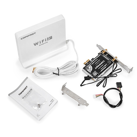 AX3000 Wi-Fi 6 ARGB PCI-E network card