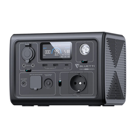 Bluetti EB3A LiFePO4 Energy Bank 600W 268Wh