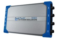 PC-Oszilloskop 4-ch. USB 100 MHz PeakTech 1331