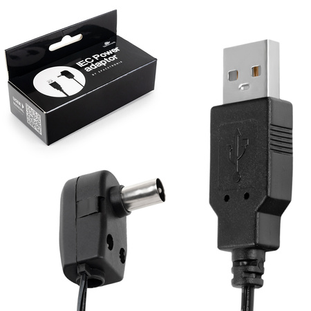 napájací adaptér antény Spacetronik 5V USB - IEC