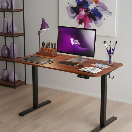 Spacetronik Moris 124BM 100x60 elektrický stôl