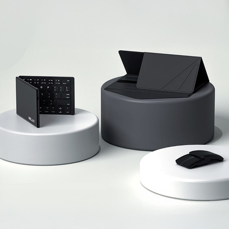 Mobiles Tastatur- und Maus-Set KF10 und MF10PRO schwarz, kabellos