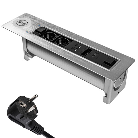 Spacetronik SPS-E27S countertop electrical outlet