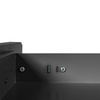 Under-Desk Storage Drawer USB Ports Large Black