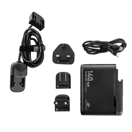 Ladestation 140W GaN SR103 LED 6 USB PD+QC3.0