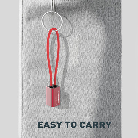 USB-A + Lightning cable with key ring LDNIO LC98