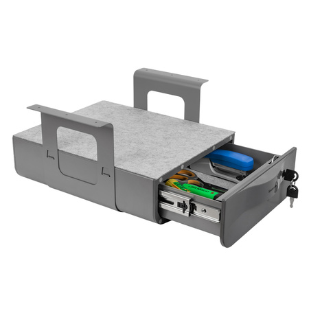 Spacetronik SPB-121G under-counter desk drawer