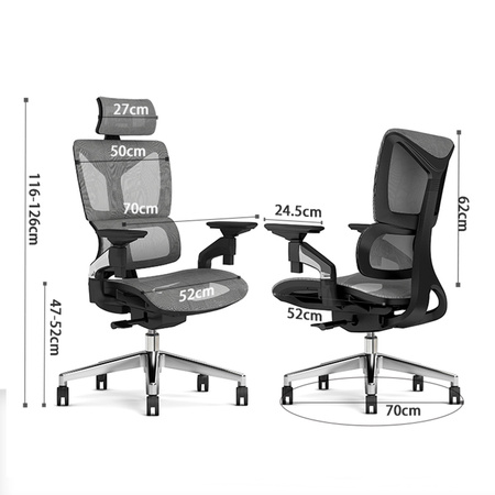 HILDE swivel office chair