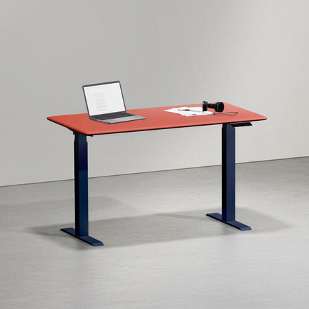 Zestaw ergonomiczny biurowy Biurko Vegard SPEO232 Fotel BARD Lampa Glow D4