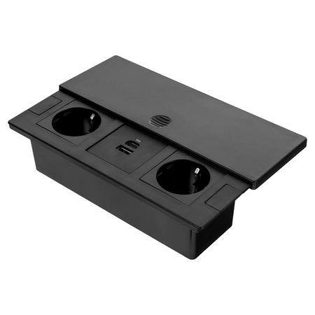 Gniazdo blatowe zasuwane Spacetronik SPS-S24B V4