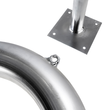 Steel roof grommet (cable) fi 48mm - galvanized