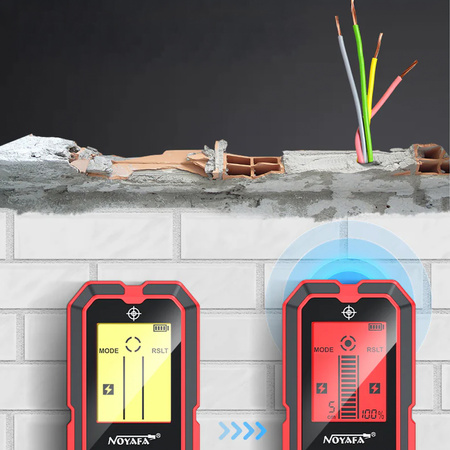 Detektor przewodów metalu drewna Noyafa NF-5101