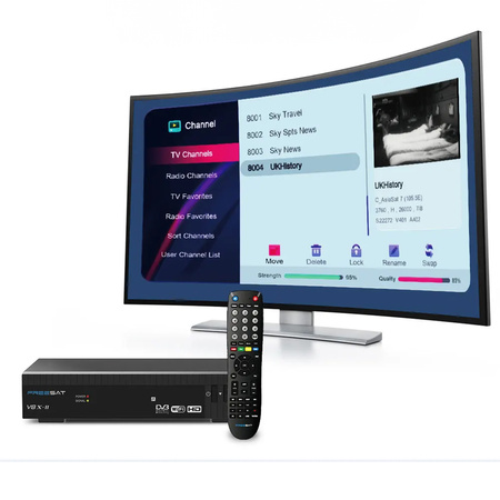 Tuner GTMedia Freesat V8 XII DVB-S2X FUNCAM