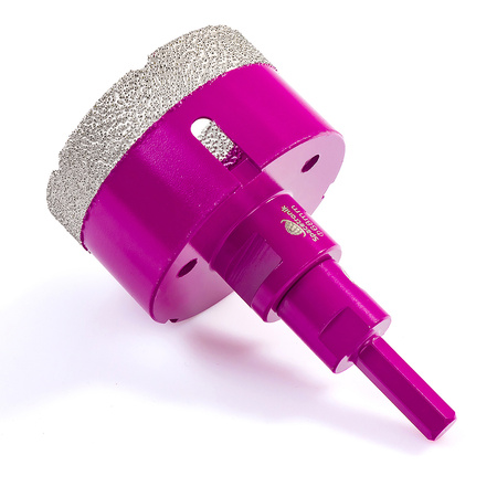 Diamond corehole cutter for stoneware m14 68mm