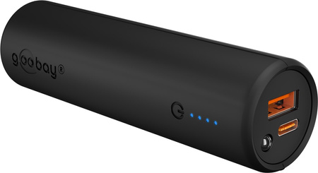 Powerbanka Goobay 5000 mAh pro kolo LED QC PD USB-C