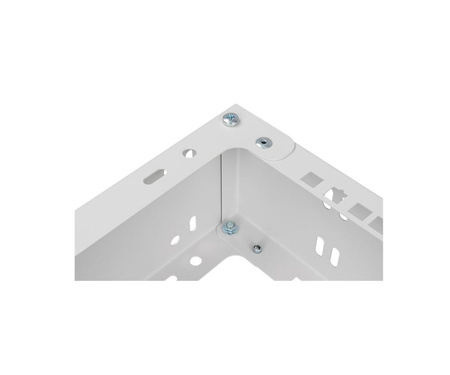 Uchwyt Rack ścienny 19" 3U 330mm Szary