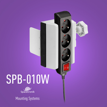 Spacetronik SPB010W power strip bracket