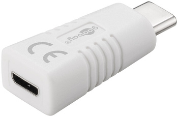 USB-C plug - micro USB socket adapter Goobay
