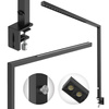 Lampa biurkowa LED boczna GLOW D22 Pro Czarna