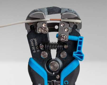 Automatic insulation stripper crimper WSC-826