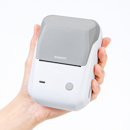 Niimbot B1 gray label printer
