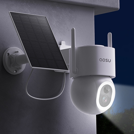 Kamera zewnętrzna solarna Aosu SL-C9S