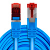 Kabel RJ45 CAT 6 S/FTP AWG27 LSZH modrý 75 m