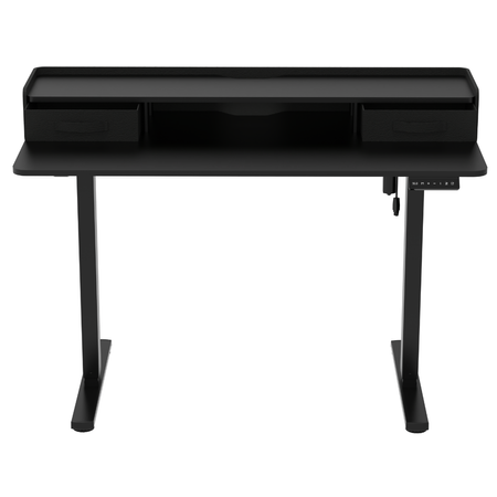 Biurko Elektryczne SPEF134BB 120x60 z Szufladą i USB z pamięcią czarne