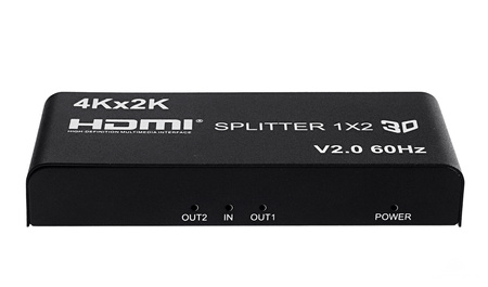 HDMI 1x2 splitter SPH-RS102_V20 4K 60 Hz HDR