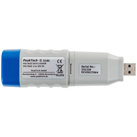 Merač napätia PeakTech USB DC 5186