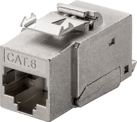 Keystone RJ45 CAT 6 STP 250MHz Snap-In Connector