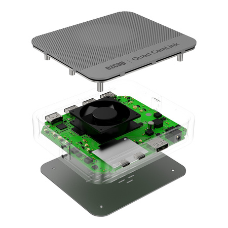 Grabber wideo audio 4xHDMI 4K30 TB3 DP EZCAP362