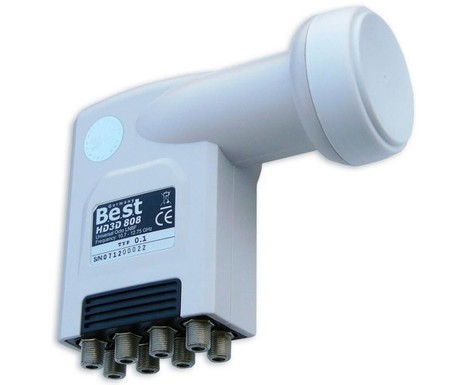 LNB Octo BEST HD3D 808 0.1dB